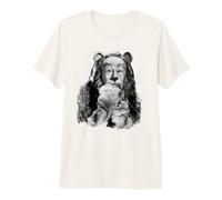 The Wizard of Oz Cowardly Lion Photograph Camiseta Premium