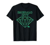 The Wizard of Oz Emerald City Line Logo Camiseta