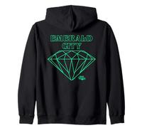 The Wizard of Oz Emerald City Line Logo Sudadera con Capucha