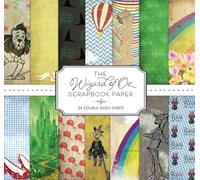 The Wizard of Oz Scrapbook Paper 24 Double-Sided Sheets: Perfect for Junk Journals, Paper Crafts and more!