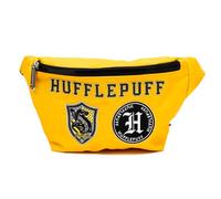 The Wizarding World of Harry Potter Bag - Riñonera con parches bordados de casas de Hogwarts, Parches Hufflepuff, 11.0" x 5.0", The Wizarding World of Harry Potter - Riñonera con parches bordados