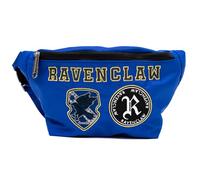The Wizarding World of Harry Potter Bag - Riñonera con parches bordados de casas de Hogwarts, Parches Ravenclaw, 11.0" x 5.0", The Wizarding World of Harry Potter - Riñonera con parches bordados de