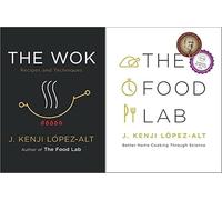 The Wok & The Food Lab 2 Books Set Collection By J. Kenji López-Alt Hardcover 2022
