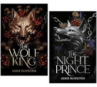 The Wolf King Series by Lauren Palphreyman 2 Books Collection Set (The Wolf King & The Night Prince)