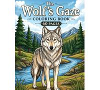 The Wolf's Gaze Coloring Book: A Collection of 60 Realistic Illustrations for coloring lovers, Detailed Wildlife Art for Adults , teen & kids.