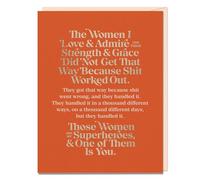 The Women I Love and Admire Card (Elizabeth Gilbert for Em & Friends Greeting Cards)