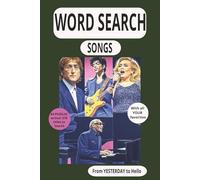 The WONDERFUL Word Search Puzzle Book - SONGS: The ULTIMATE puzzle book with Titles of SONGS, HUGE FUN, 64 Puzzles w/hundreds of titles