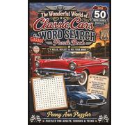 The Wonderful World of Classic Cars Word Search Puzzle Book: Word Searches with easy-to-read print about Bees | 6x9 inches | 50+ Puzzles..... Gift for Vacations, Holidays, and Free Times