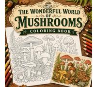The Wonderful World of Mushrooms: Coloring Book (The Wonderful World Coloring Collection)