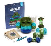 The Woobles Minecraft Crochet Kit - Kit de ganchillo para principiantes para adultos y niρos Kit de punto fαcil con hilo Woobles Manualidades DIY