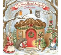 The Woodland Animals' Christmas Coloring Book for Kids and Adults: 50 Whimsical Holiday Scenes of Animals, Fairy Cozy Cottages, and Winter Magic