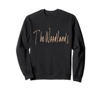 The Woodlands Texas Vintage diseño elegante Sudadera