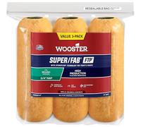 The Wooster Brush Company RR929-9 - Cubierta de rodillo FTP de 3/4 pulgadas, paquete de 3
