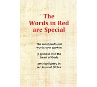 the words in red are special