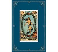 The World: 120 Blank Lined Pages, 6 X 9 College Ruled Notebook, The World Tarot Card - Antique Vintage Style Journal, Diary, Notebook (Tarot Card ... Vintage Style - Tarot Card Notebooks)