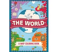 The World: A Map Coloring Book
