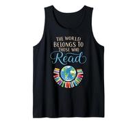 The World Belongs to Those Who Read Book Lover's Camiseta sin Mangas