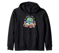 The World Belongs to Those Who Read Book Lover's Sudadera con Capucha