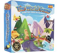 The World Game - Juego de Mesa de Geografía - Juegos de Mesa Niños 8 años - Juegos Educativos 7+ Años - Cartas Banderas del Mundo - Regalo Niños 8-12 Años - En Español