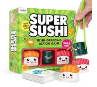 The World Game Super Sushi - Juego de Mesa Familiar Divertido - Juego de Cartas rápido para niños, Adolescentes y Adultos - Juegos Familiares para niños 8-12 años