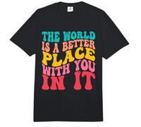 The World Is A Better Place with You In It Men Women Costume Comfort Colors Adult Heavyweight T-Shirt