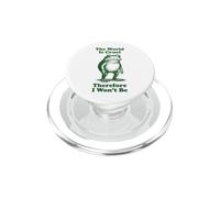 The World Is Cruel Therefore I Won'T Be PopSockets PopGrip para MagSafe