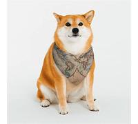 The World is Hemisphere - Bandanas para Perro, Bufanda Triangular Reversible para Mascotas para niños y niñas, Bandana para Perros pequeños, medianos, Grandes y extragrandes