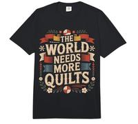 The World Needs More Quilts Quilting Craft Hobby - Comfort Colors Adult Heavyweight T-Shirt