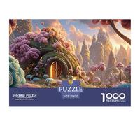 The World of Ai Art 1000 Piezas Papel Ecológico Rompecabezas Fairy Tale Landscape Imágenes Vibrantes Juego Familiar Puzzle para Adultos Y Niños 70x50cm/1000pcs