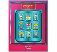 The World of Cute Coloring Pictures: Simple and Eye-Catching Multi-Scene Coloring Adventures with Cute and Bold Designs ages 4-8.
