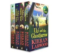 The World of Podkin One-Ear Series 6-9 Collection 4 Books Set by Kieran Larwood (Uki and the Ghostburrow, Podkin and the Singing Spear, Podkin and the Tentacled Terror & The Fate of Podkin One-Ear)