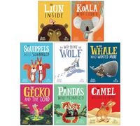 The World Of Rachel Bright & Jim Field Collection 8 Books Set (The Lion Inside, The Koala Who Could, The Squirrels Who Squabbled, The Way Home For Wolf, The Whale Who Wanted More & More)