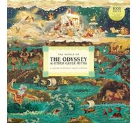 The World of The Odyssey & Other Greek Myths: A 1000-Piece Jigsaw Puzzle by Adam Simpson