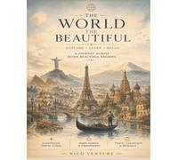 The World the Beautiful: Explore, Learn & Relax Across Seven Beautiful Regions: World Travel Activity Book with Country Discovery Guides, Word Search ... Bucket Lists, for Teens, Adults & Seniors