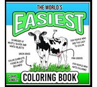 The World's Easiest Coloring Book: A Low-Effort Coloring Book for Lazy Adults, Busy People, and Procrastinators
