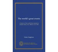 The world's great events (v.5): a history of the world from ancient to modern times, B.C. 4004 to A.D. 1903