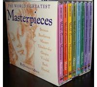 The World's Greatest Masterpieces, 8 CDs (Strauss, Beethoven, Mozart, Tchaikovsky, Chopin, Vivaldi, Bach, Handel)