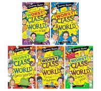 The Worst Class in the World by Joanna Nadin 5 Books Collection Set (The Worst Class in the World Total Mayhem, Worst Class in the World Goes Wild, The Worst Class in the World Dares You & 2 More)