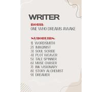 The Writer: Defintions: For the writer who sees magic in words: a fun, portable notebook ready for every idea and spark of inspiration on the go. Because sticky notes get lost!