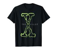 The X-Files Large Intro Logo Vintage 90's TV Show Camiseta