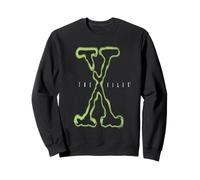 The X-Files Large Intro Logo Vintage 90's TV Show Sudadera
