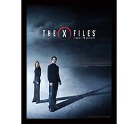 The X-Files Pyramid International-Lámina enmarcada (30 x 40 cm), Papel MDF de 250 g/m², 16 x 12 Inches