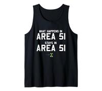 The X-Files What Happens in Area 51 Stays in Area 51 90's TV Camiseta sin Mangas