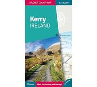 The Xploreit Map of County Kerry Ireland (Xploreit Atlantic Counties)