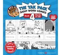The Yak Pack: Sight Word Stories: Book 4: Comic Books to Practice Reading Dolch Sight Words (61-80): Sight Word Comics: Book 4: Comic Books to ... (61-80) (The Yak Pack Comics Complete Series)