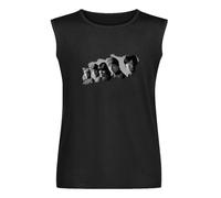 The Yardbirds Camiseta sin mangas para hombre, de algodón, color negro, Negro , XXL