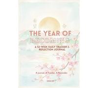 The Year of Becoming: 365-Day Habit Tracker Journal | Build Good Habits & Break Bad Ones | Track 30+ Habits | Watercolor Design