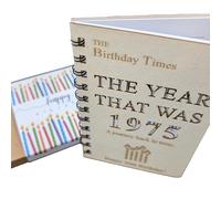 The Year that Was 1975 - Special 50th Birthday Card Book with Details about the Year of Birth (1975)