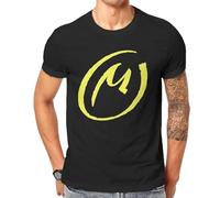 The Yellow M Harajuku Tshirt Blake and Mortimer Belgian Comics Streetwear Leisure T Shirt Men Short Sleeve Unique Gift Idea Black