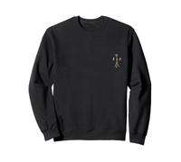 The Yellow Shine Diamonds Silver Cross Sudadera